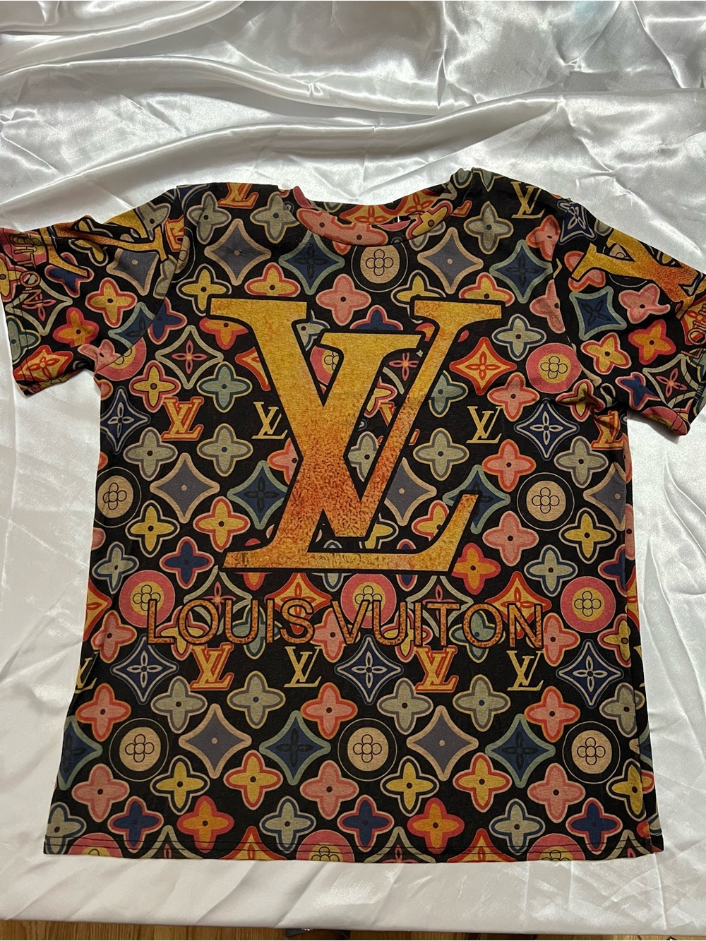 Inspired Multicolor Monogram Logo Tee